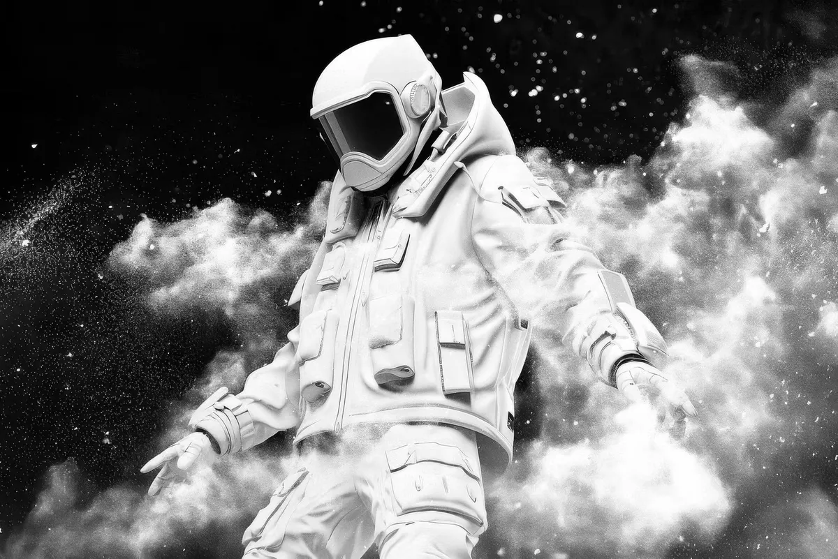 Space Dust Photo Effect