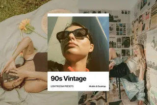 90s Vintage Look Lightroom Presets