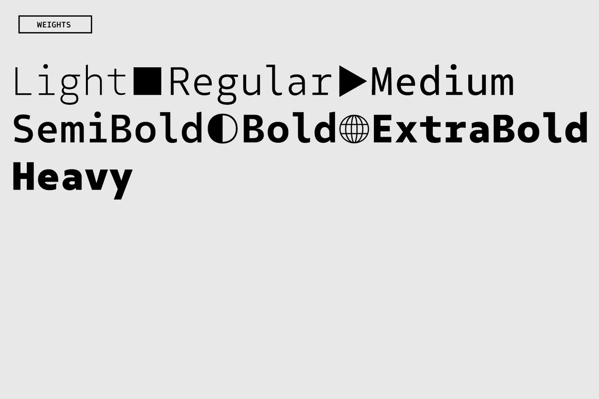 Markl Mono - Typewriter Style Sans Font
