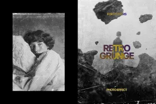 Retro Grunge Photo Effect