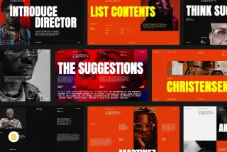 The Suggestions - Brand Identity G-Slides Template