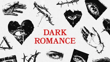 Dark Romance Hand-Drawn Elements