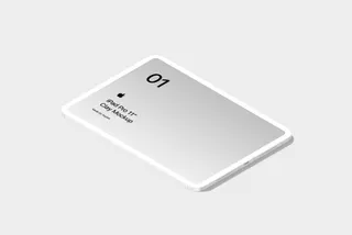 iPad Pro 11 Mockup Isometric