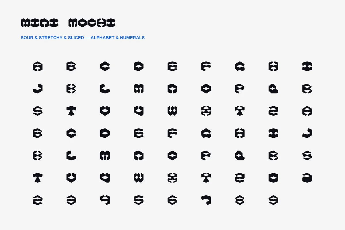 Mini Mochi - Groovy Font Family