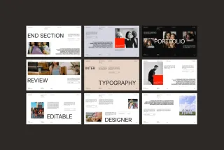 Keynote Fashion Presentation Template – Shaviya