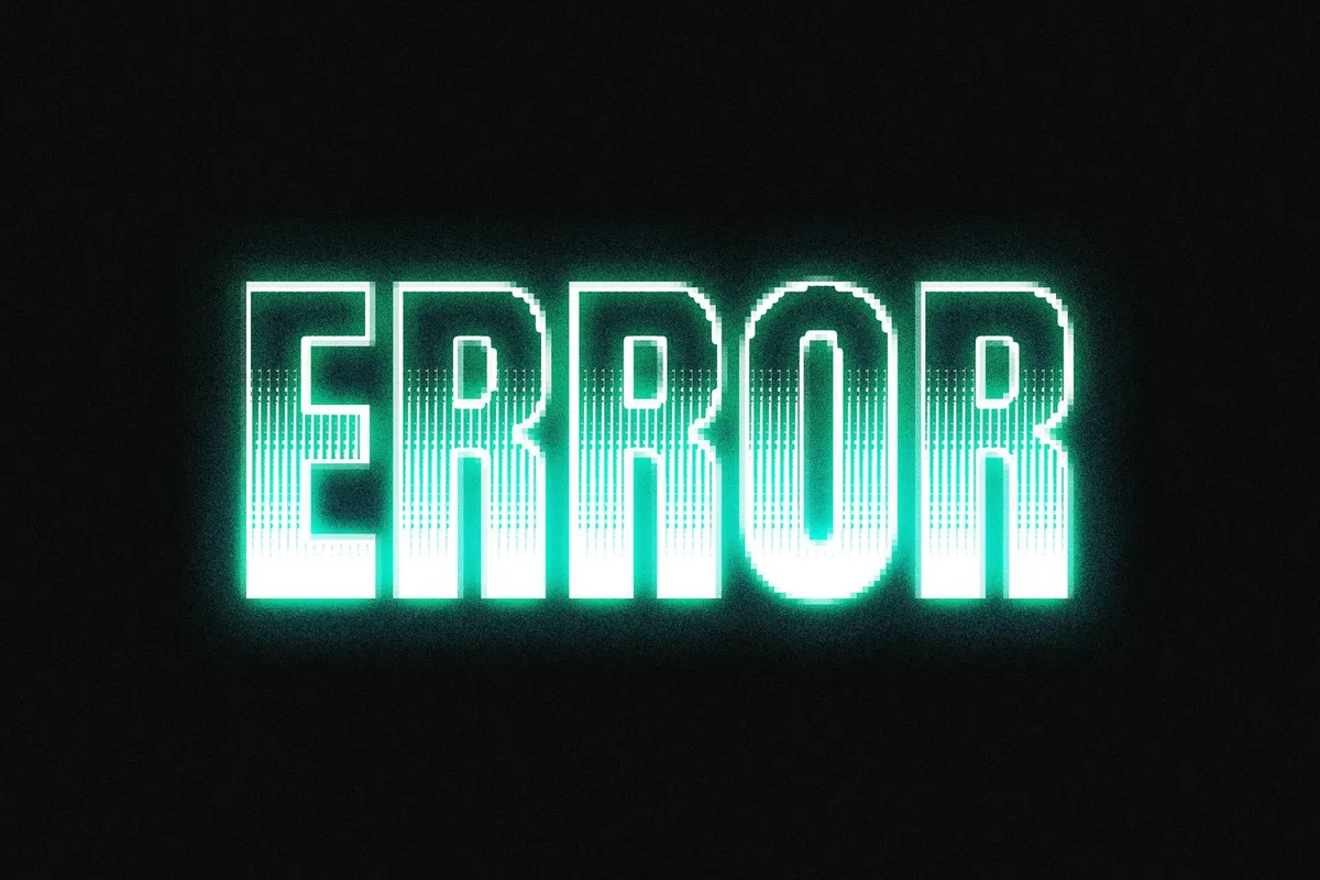 Retro Screen Text & Logo Effect