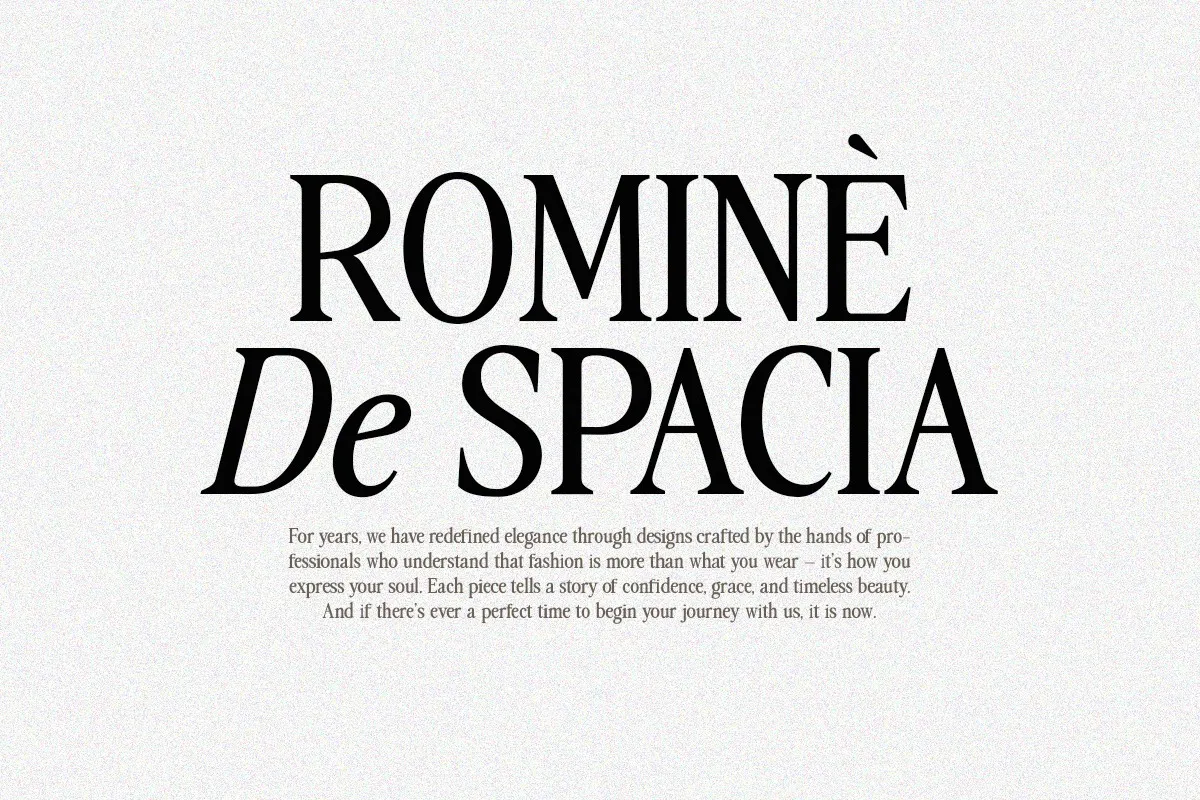 Personal Vogue Font