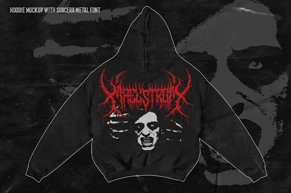 Sorcera Death Metal Font