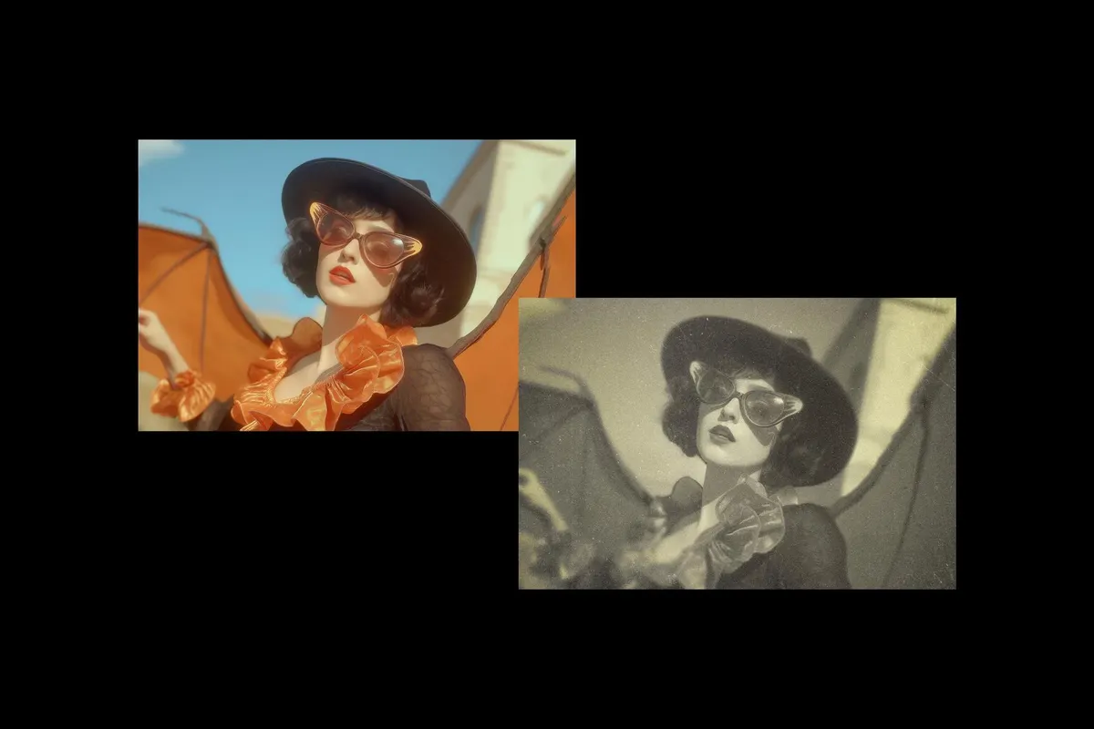 Retro Image Photo Effect
