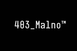 403 Malno Mono — Sans Serif Font