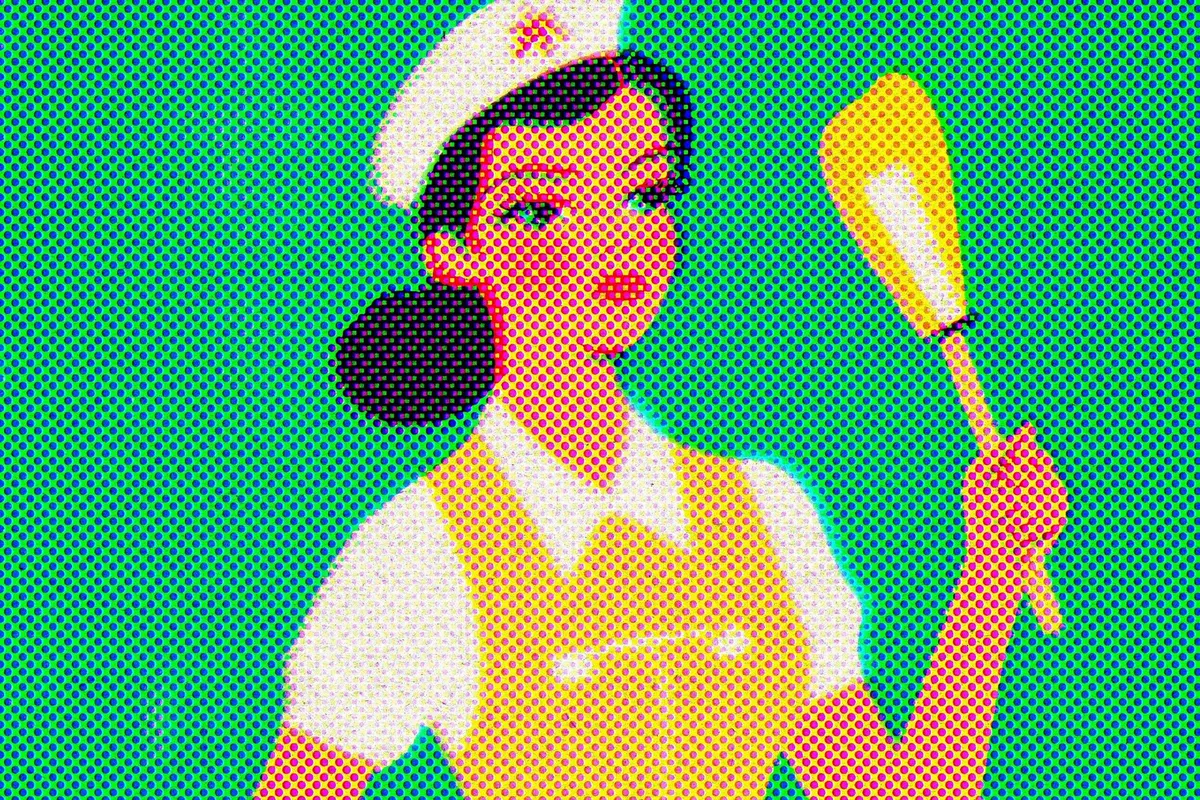 Halftone Retro Print Effect