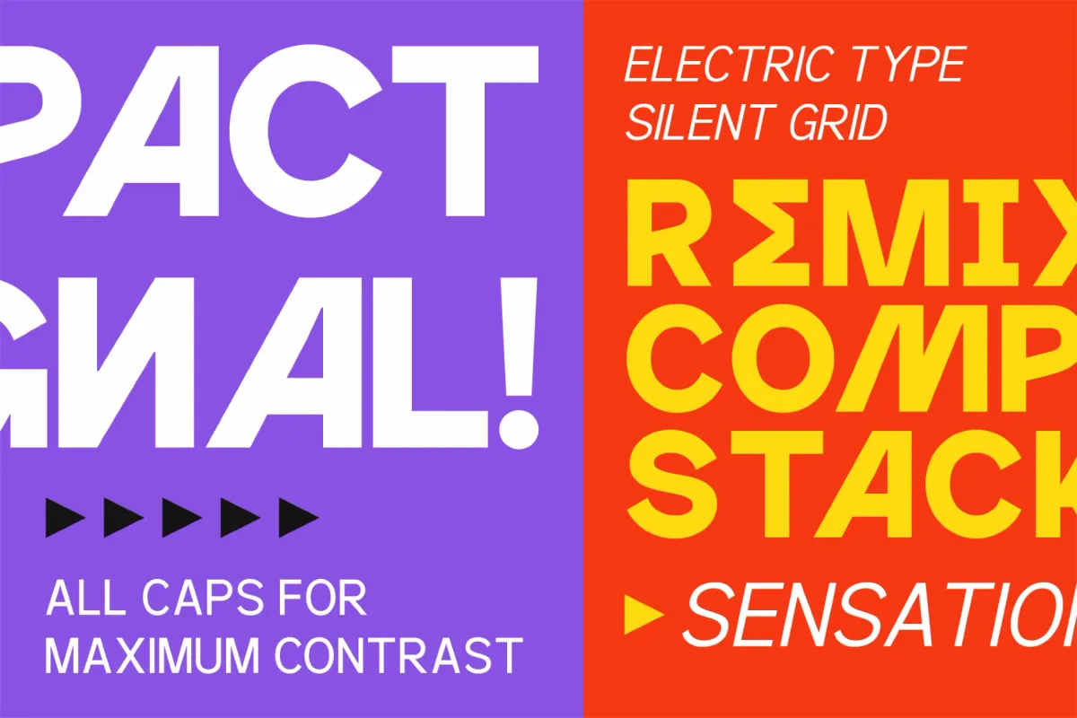RCL BackOne – Bold Modern Sans Font