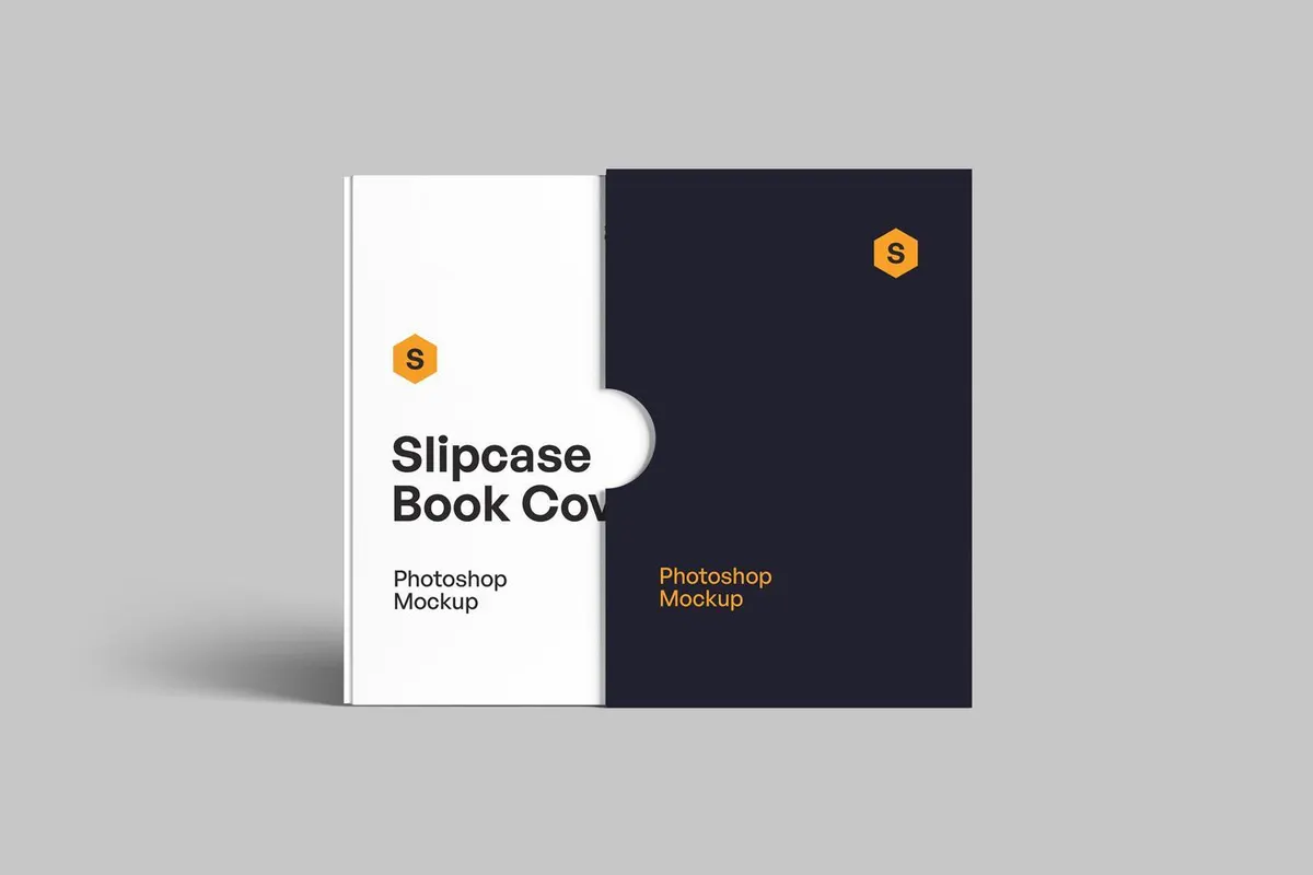 Slipcase Book Cover Mockups
