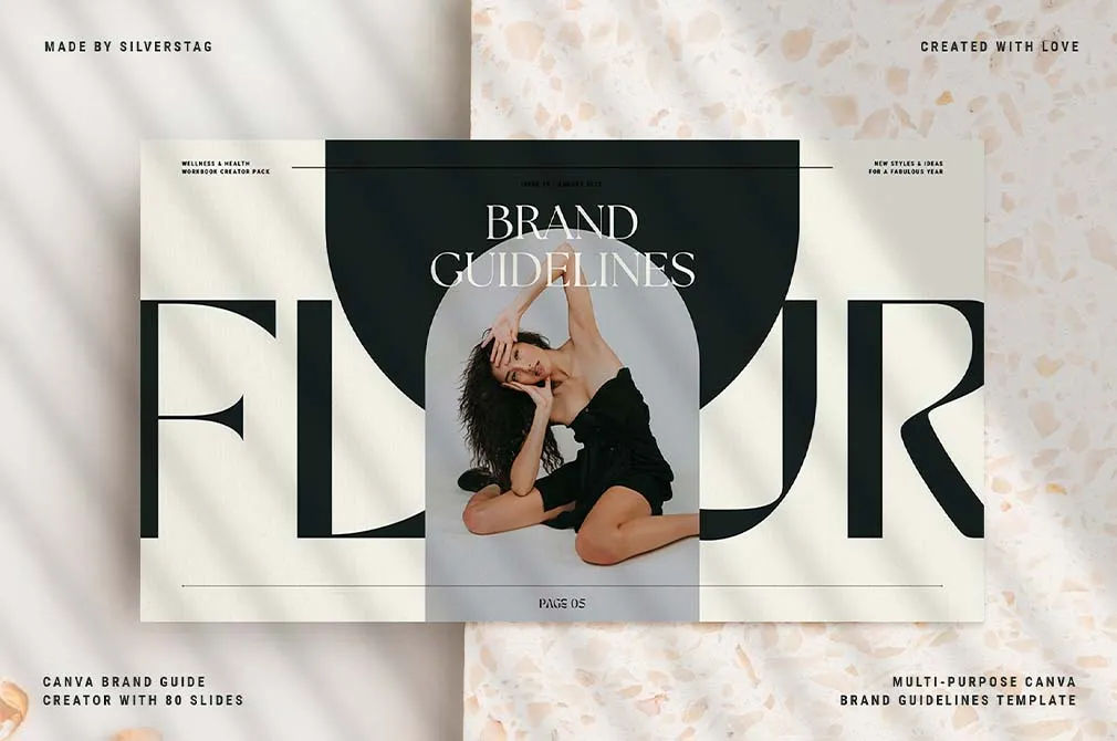 Fleur CANVA Brand Guidelines Creator