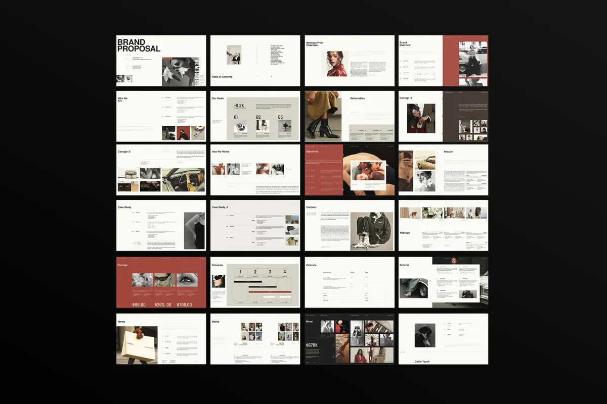 Brand Proposal Presentation Template