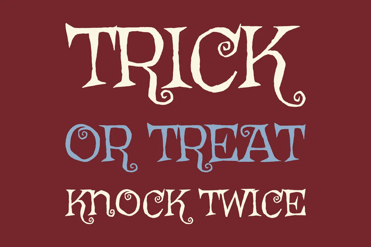 Griffy - Free Spooky Display Font