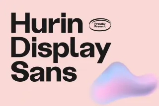 Hurin — Geometric Sans Serif Logo Font