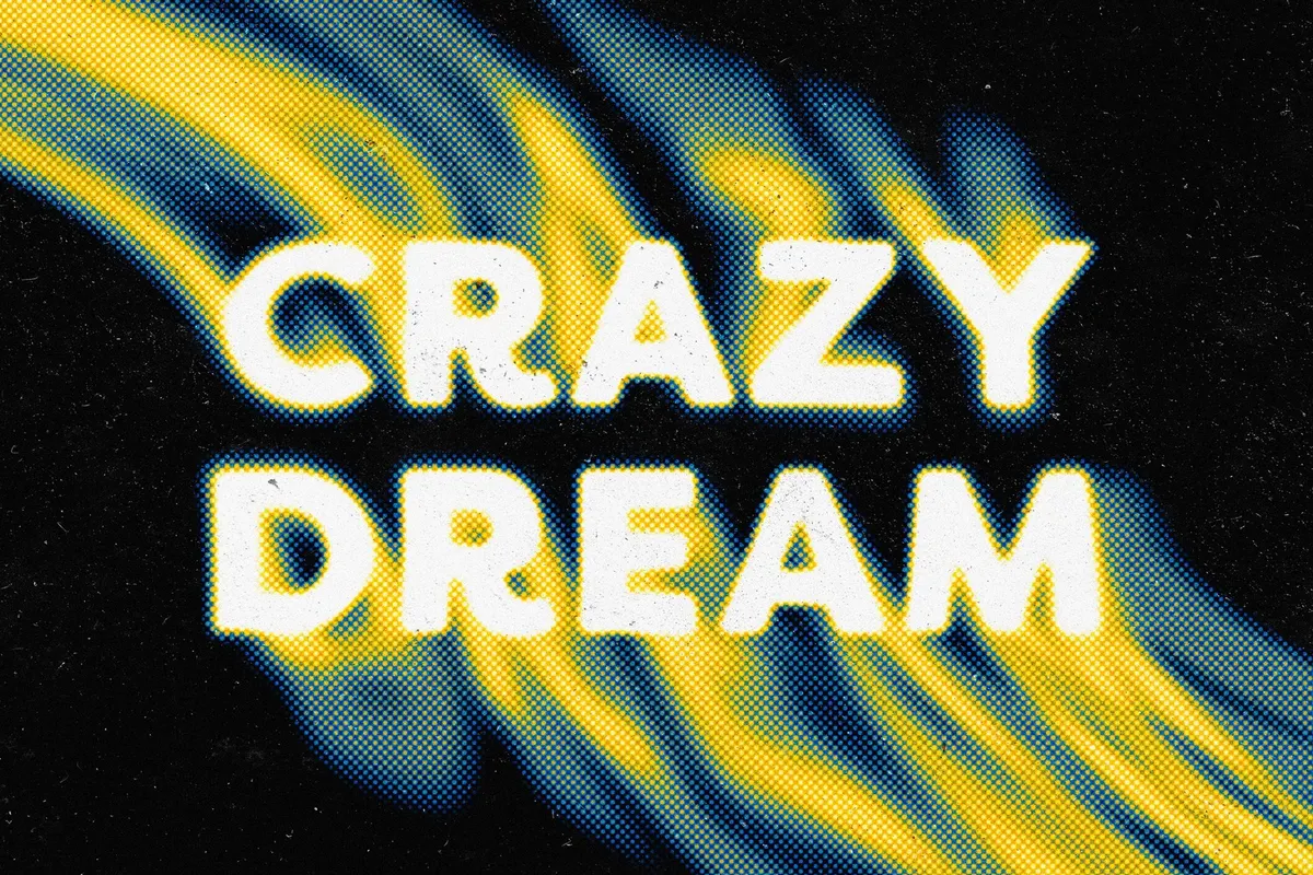 Twisted Liquid Text Effect