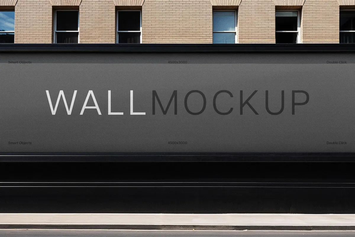Outdoor Wall Mockup