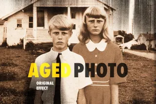 Aged Photo Effect
