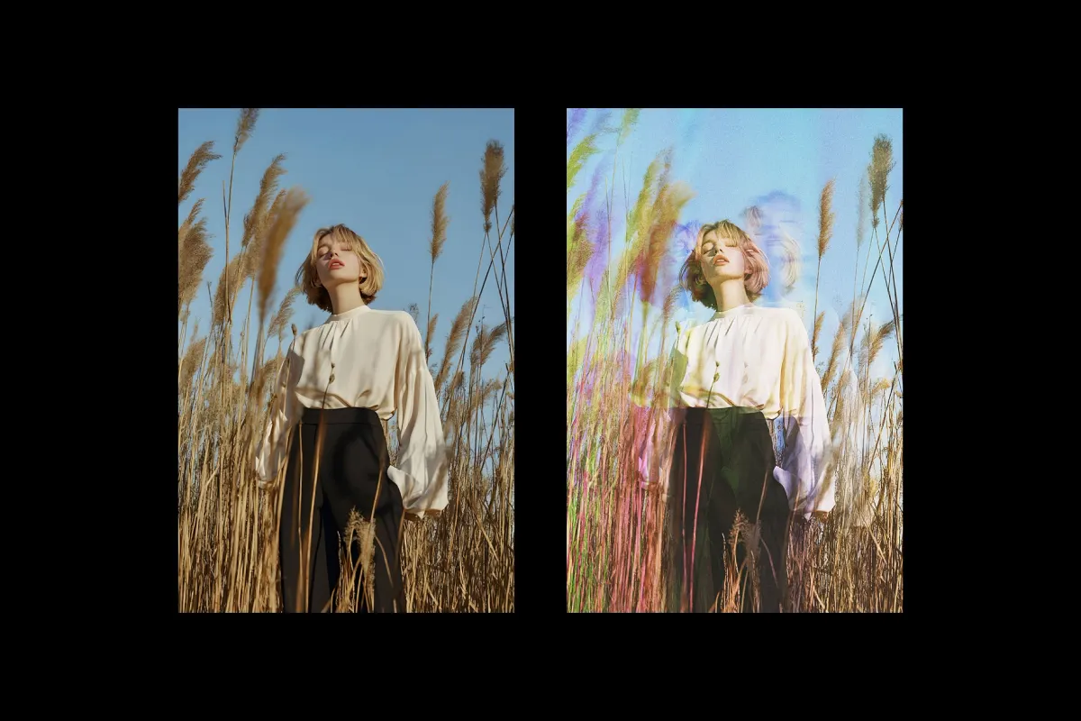 Color Prism Photo Effect