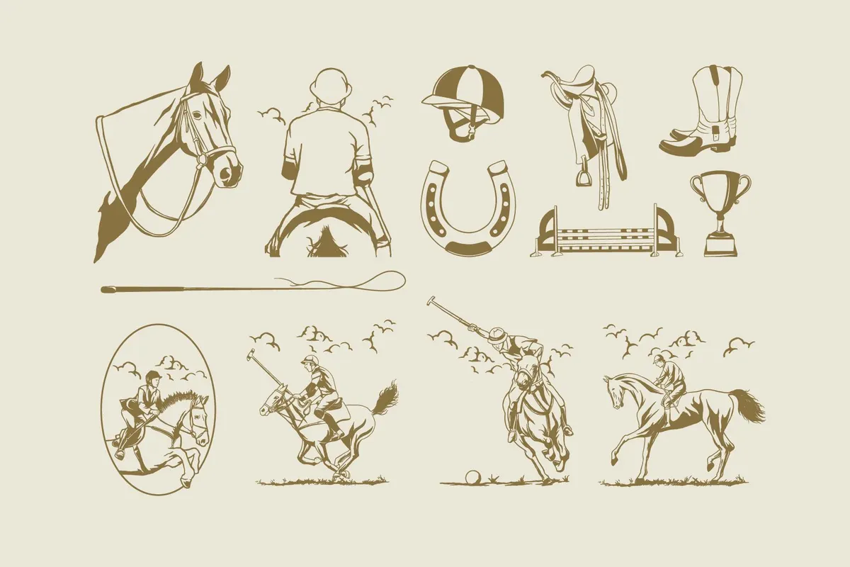 Equestrian Heritage Graphic Pack
