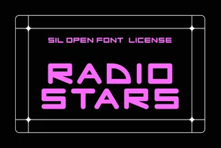 Radio Stars Font