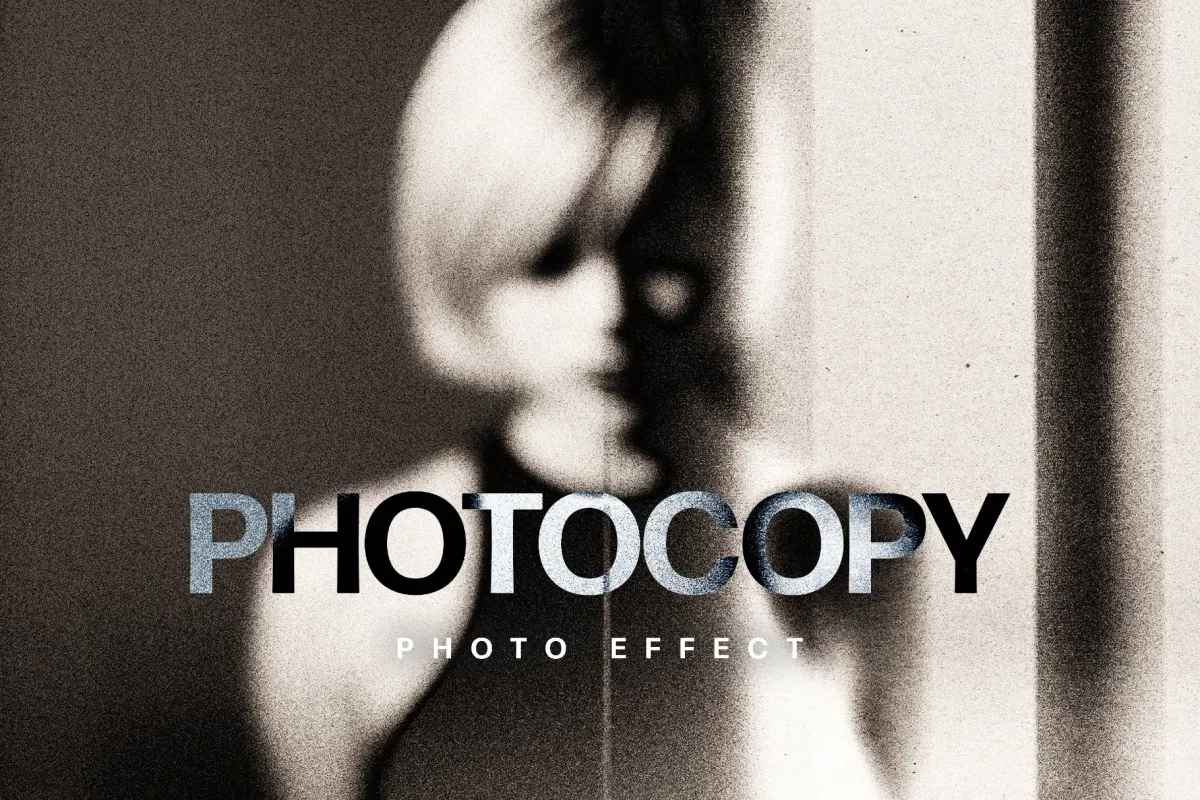Photocopy Scan Effect