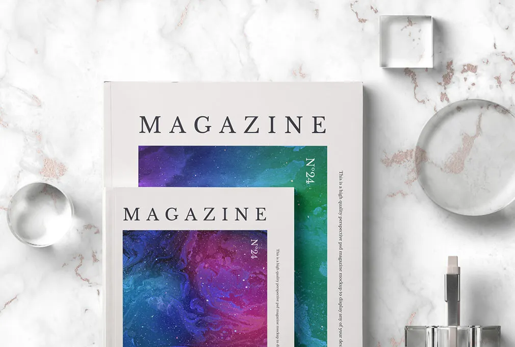 Space: Marbling Texture Backgrounds