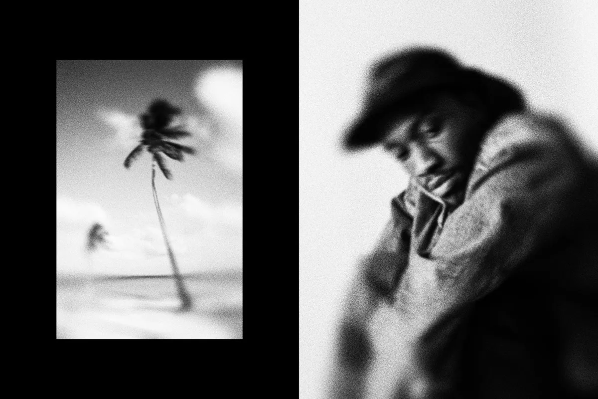 Monochrome Grain Poster Effect