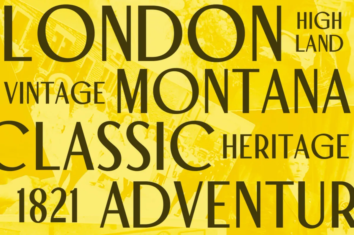 Alforia - Vintage Sans Serif Font