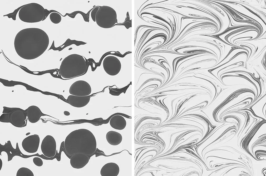 Ebru Marbling Textures