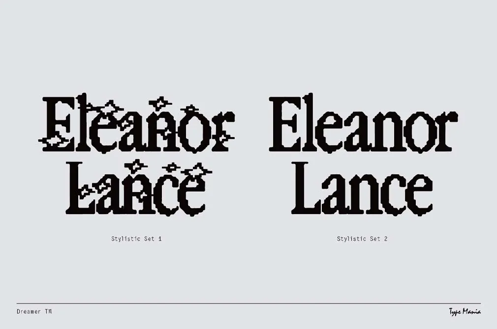 Dreamer TM | Y2K Pixel Font