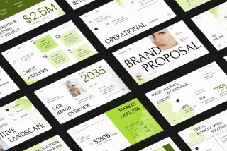Google Slides Aesthetic Brand Proposal Template