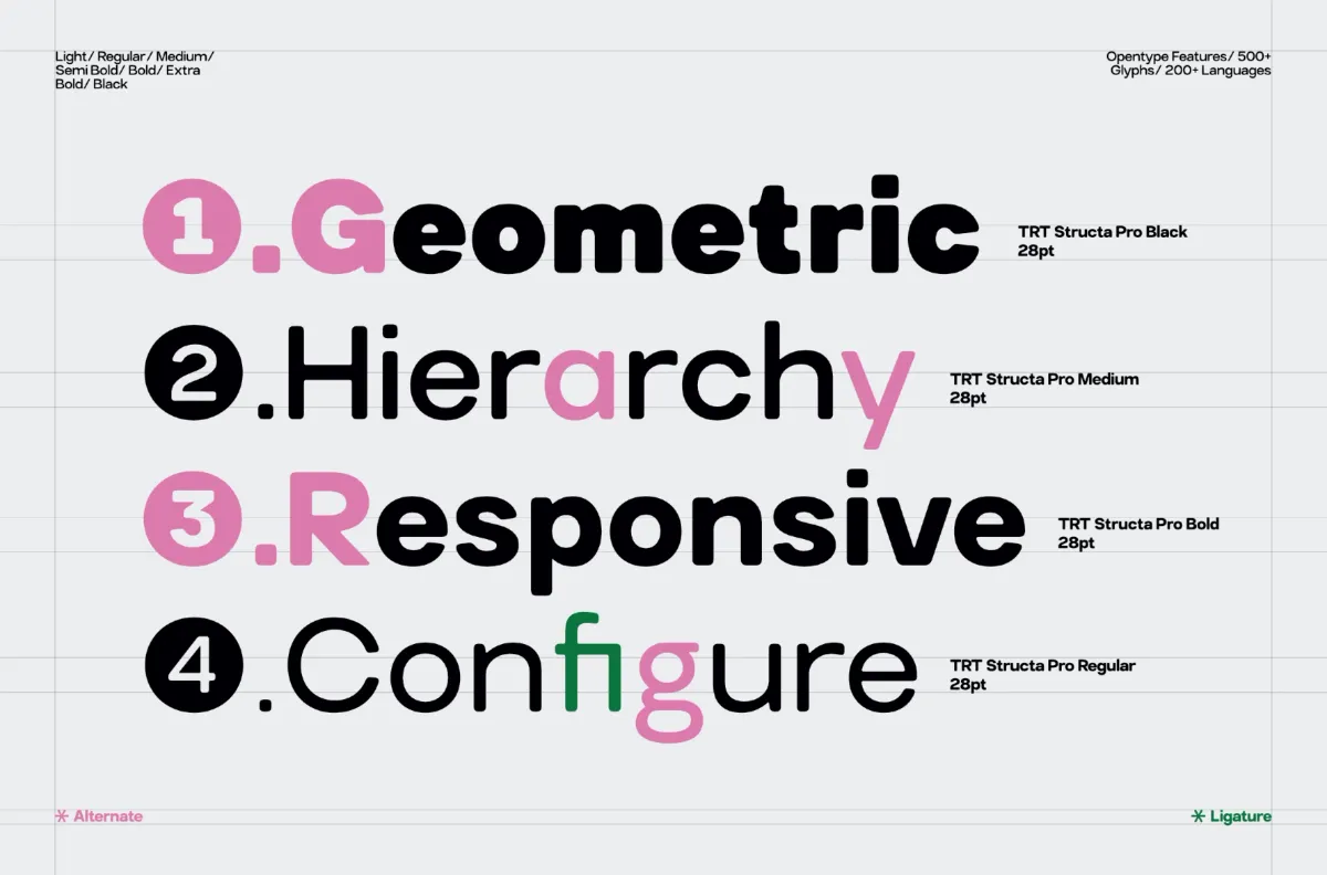TRT Structa Pro Rounded Modern Sans