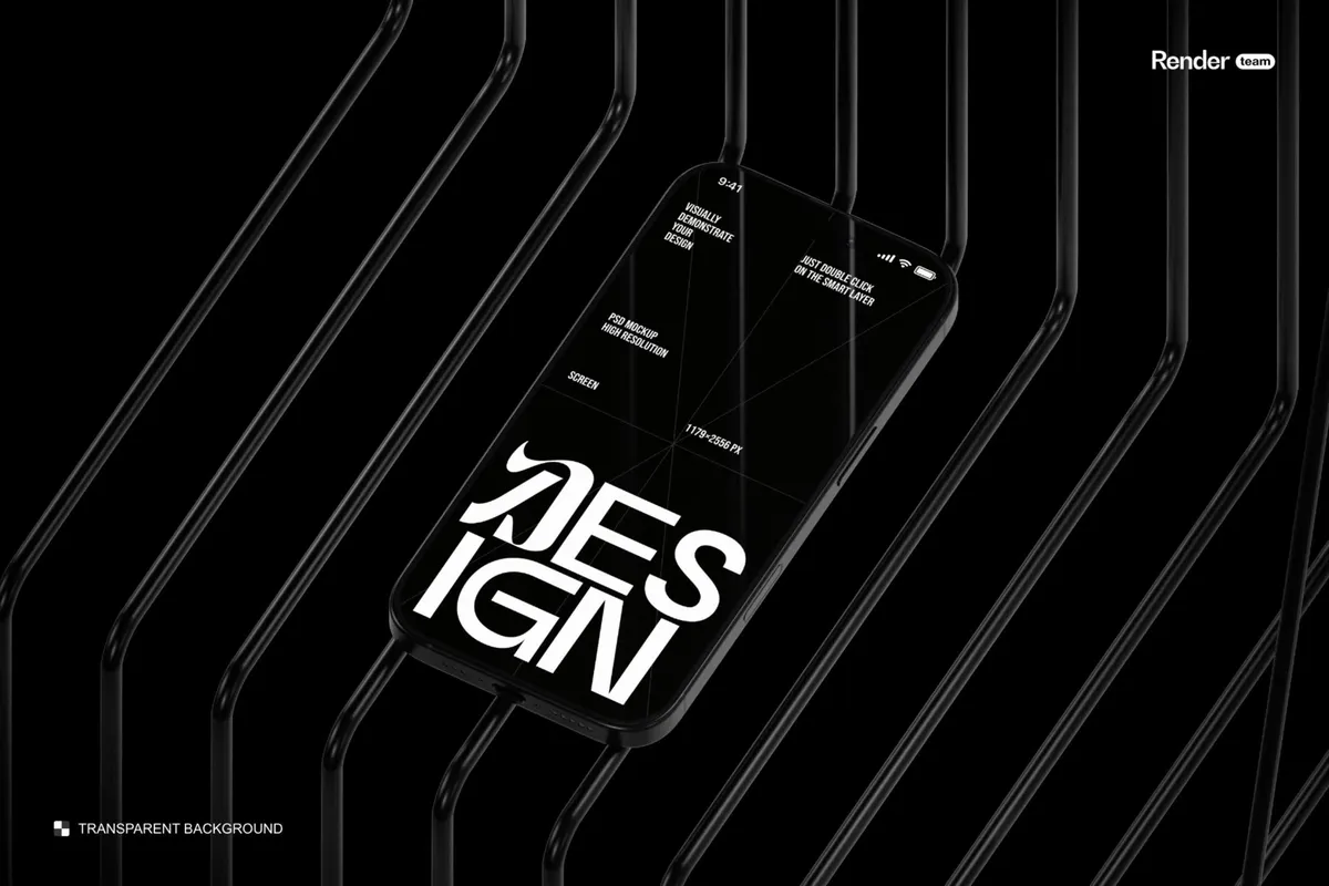 iPhone 16 Pro Mockup Set