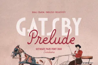 Gatsby Prelude - Art Deco Font Duo