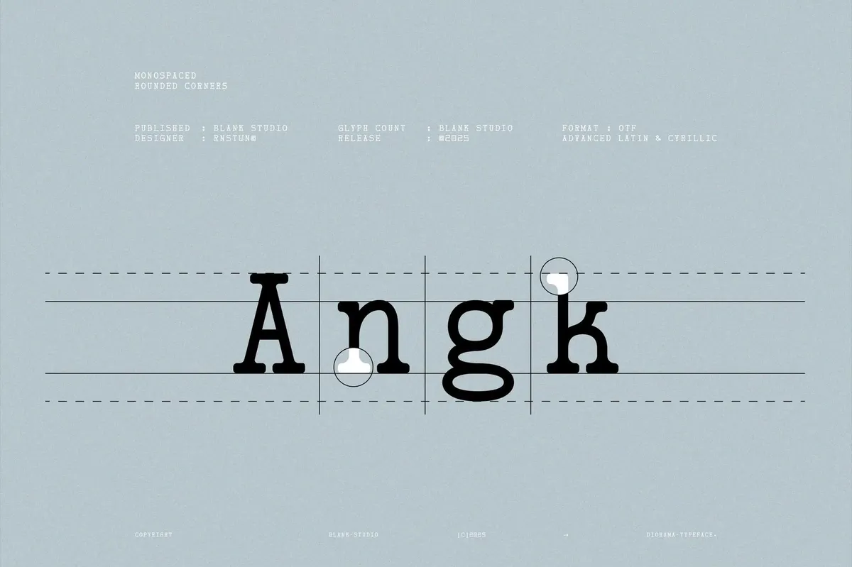 Diorama Mono Font Family