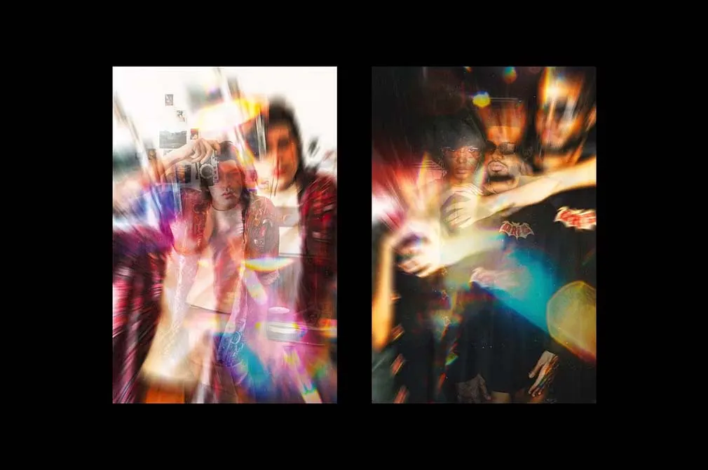 Prism Effect with Light Leak Overlay