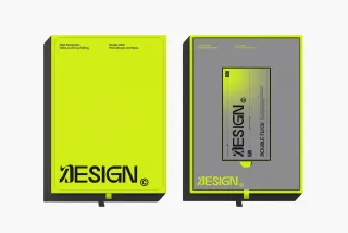 Brochure Box Mockup