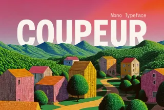 Coupeur Mono Typeface
