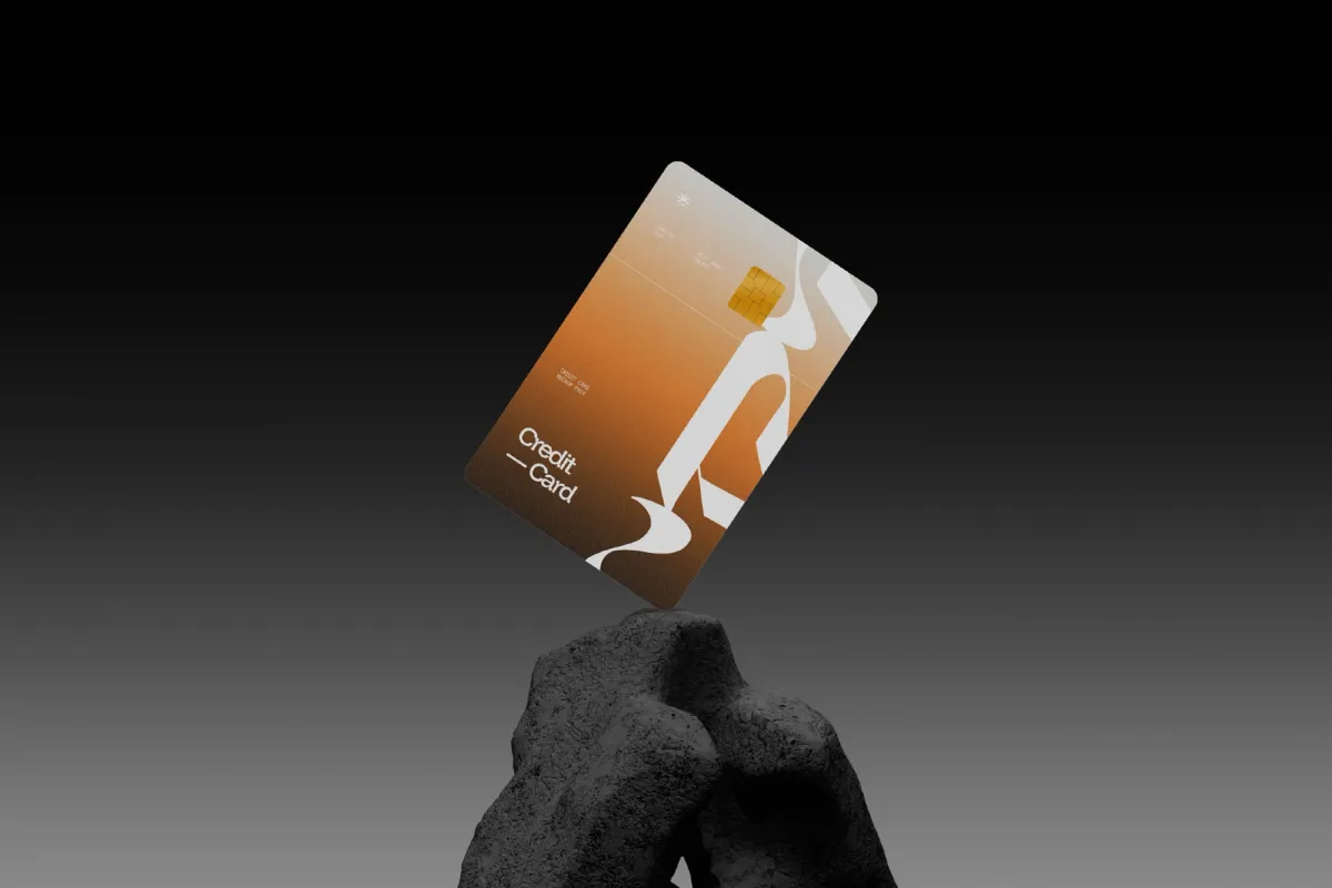 Credit Card Branding Mockup