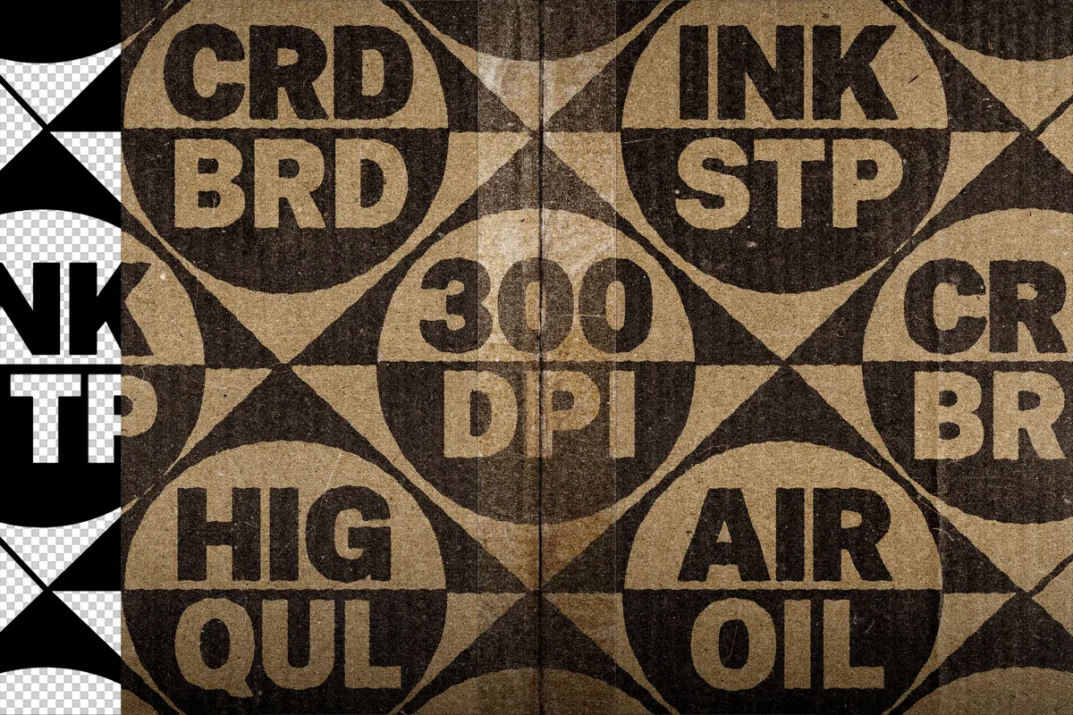 Cardboard Text Effect