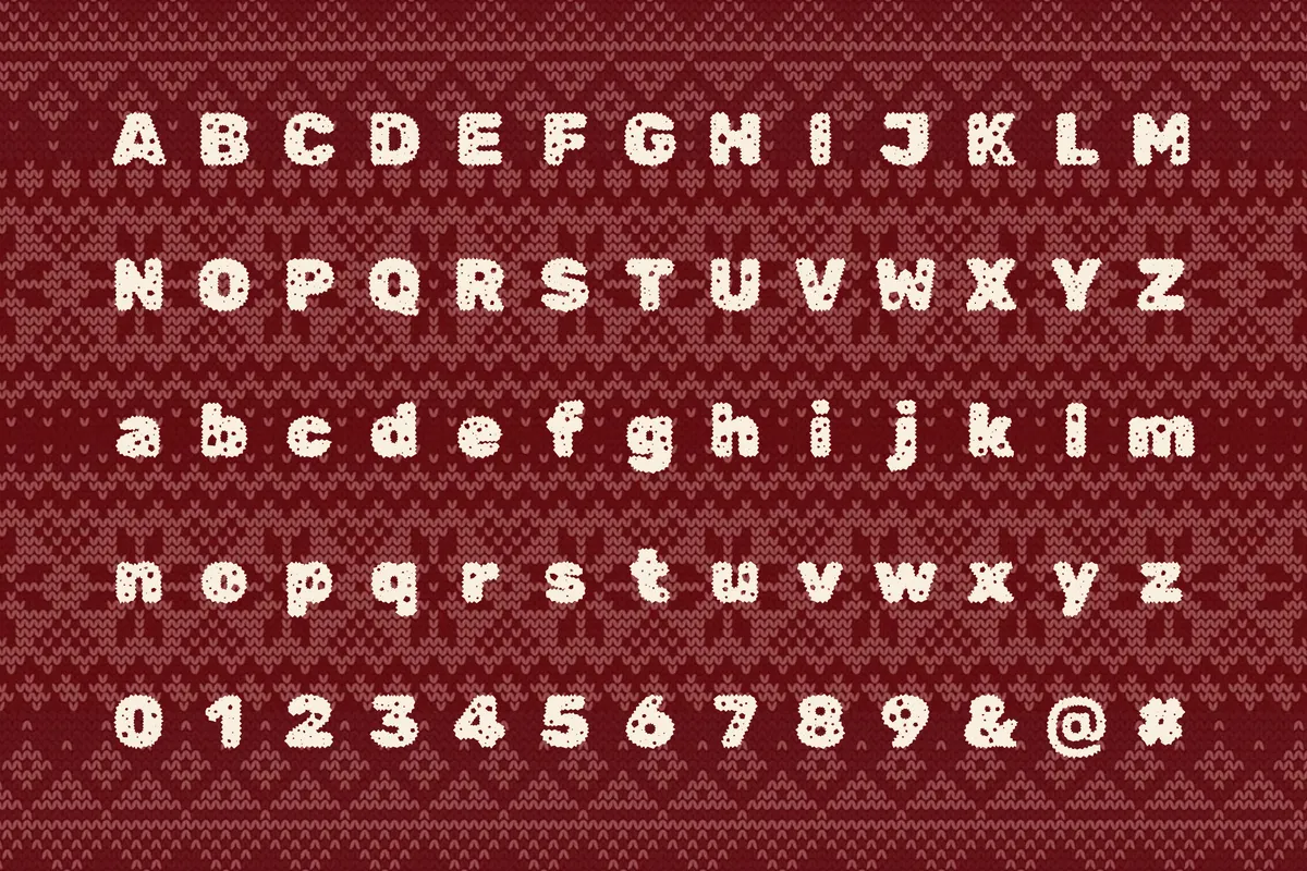 Rubik Gemstones — Free Winter Display Font