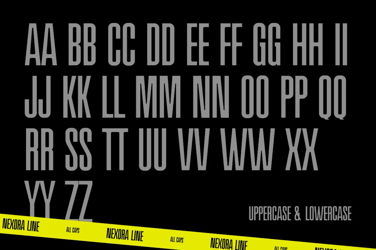 Nexora Tall Font