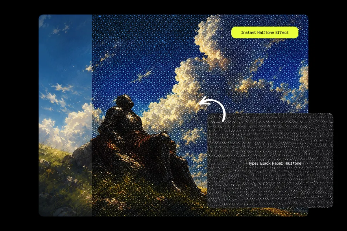 Hyper Black Paper Texture Overlay