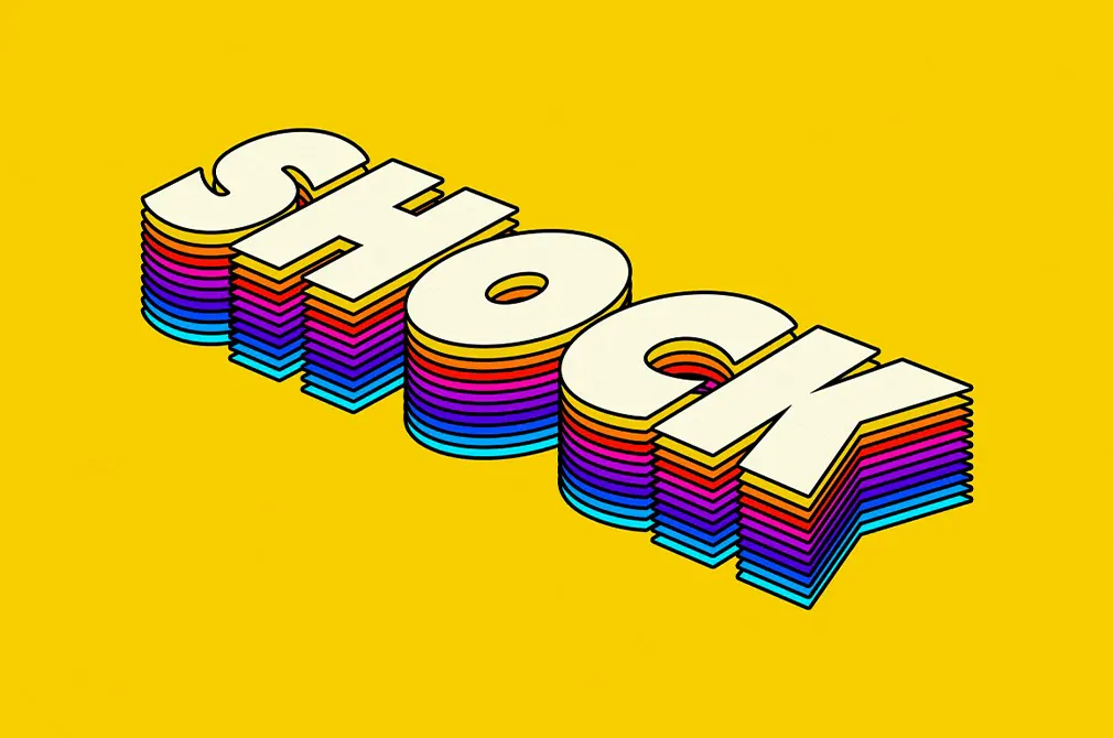 Retro Disco Text Effects