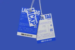Clothing Tag Mockup