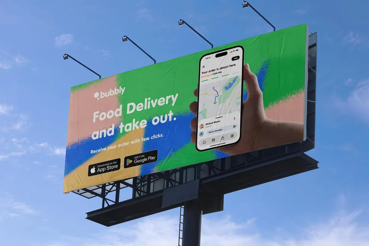 Urban Billboard Mockup