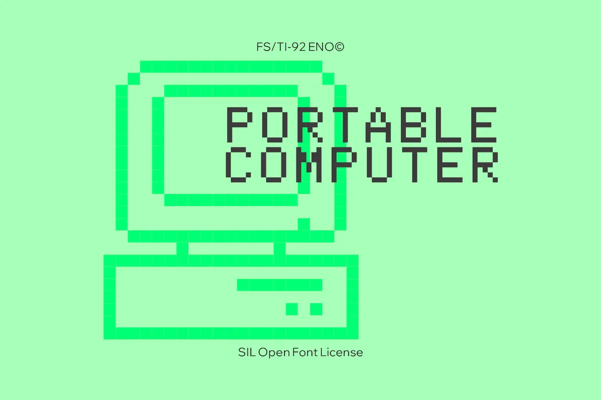 FS/TI-92 ENO© Font